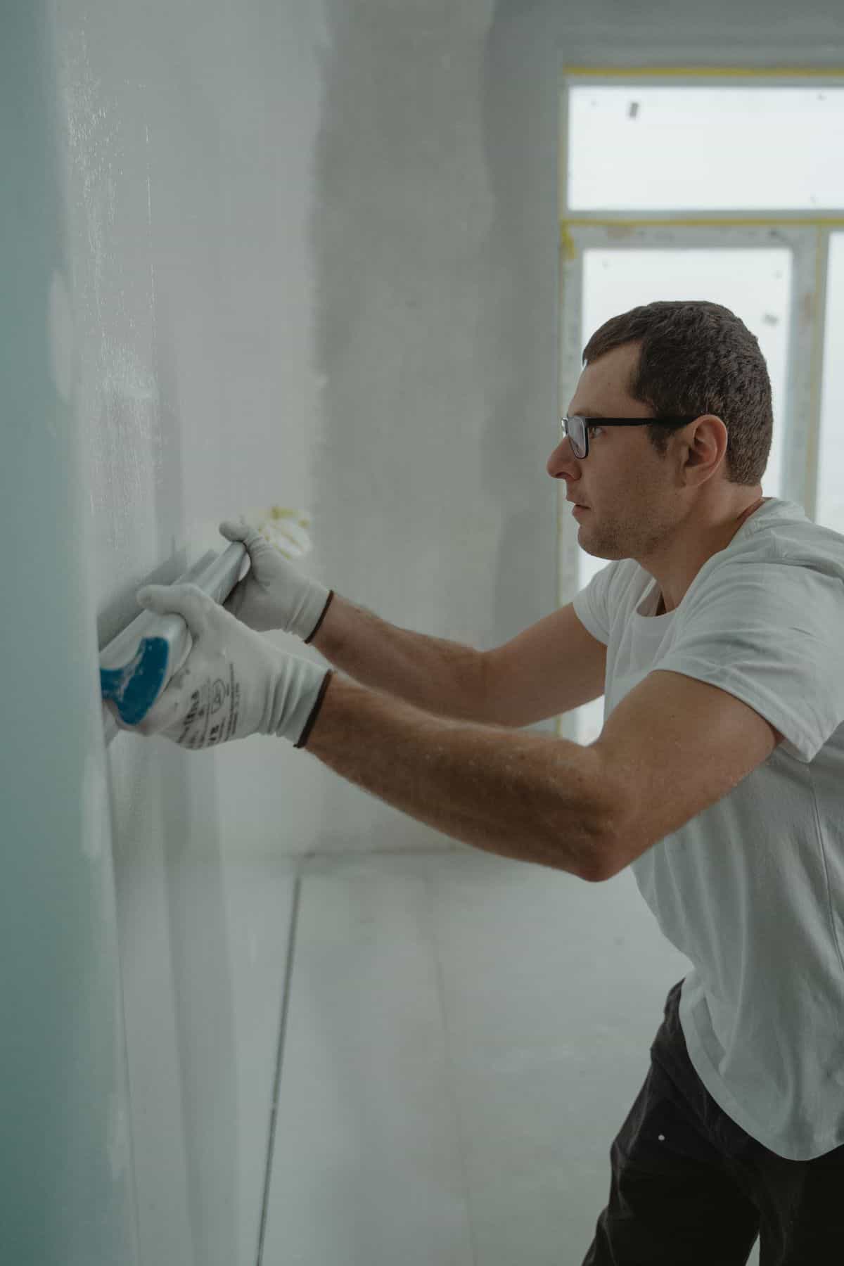 Rebuilding drywall and finishes after water-damage mitigation